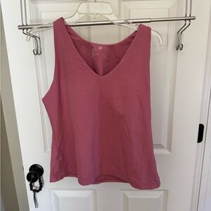 GAPFit Pink Studio Support Tank Top